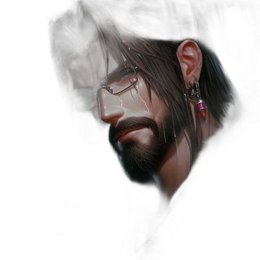 face, mask, fantasy art, concept art transparent PNG cut-out