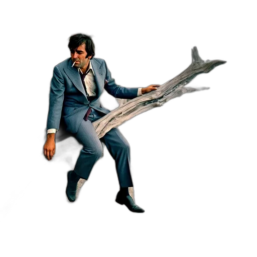 staff, weapon, jacket, sword transparent PNG cut-out