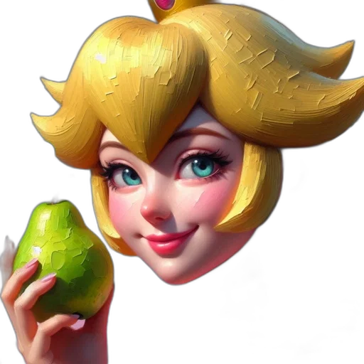crown, face, food, weapon transparent PNG cut-out