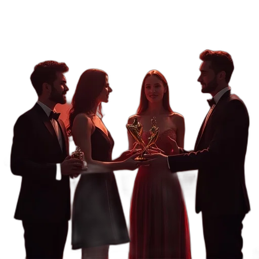 staff, dress, concept art, 3d render transparent PNG cut-out