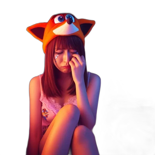 mask, creature, dress, hat transparent PNG cut-out