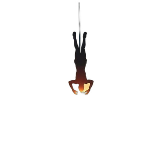 umbrella, staff, 3d render, photorealistic transparent PNG cut-out