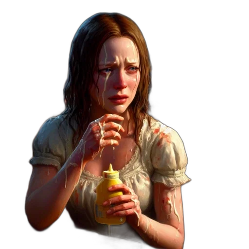 dress, face, bottle, food transparent PNG cut-out