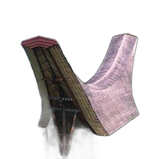 furniture, shoes, umbrella, weapon transparent PNG cut-out