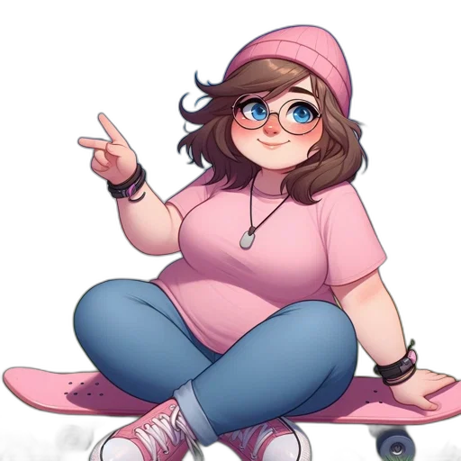 hat, staff, cartoon, watercolor transparent PNG cut-out