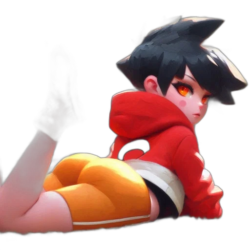 weapon, staff, hat, jacket transparent PNG cut-out