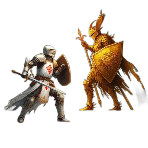 concept art, fantasy art, 3d render, pixel art transparent PNG cut-out