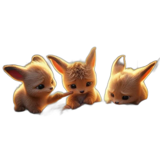 animal, 3d render, concept art, photorealistic transparent PNG cut-out