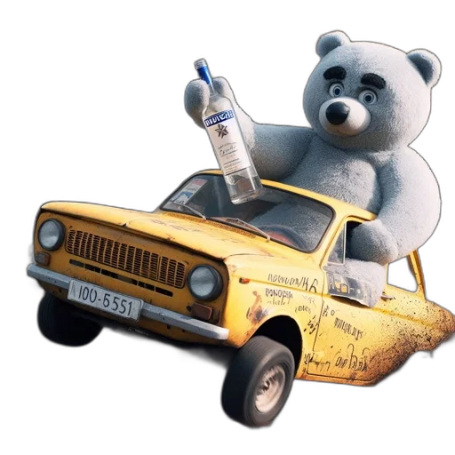 car, concept art, 3d render, photorealistic transparent PNG cut-out