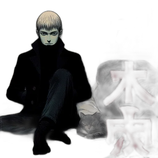 mask, creature, robot, jacket transparent PNG cut-out