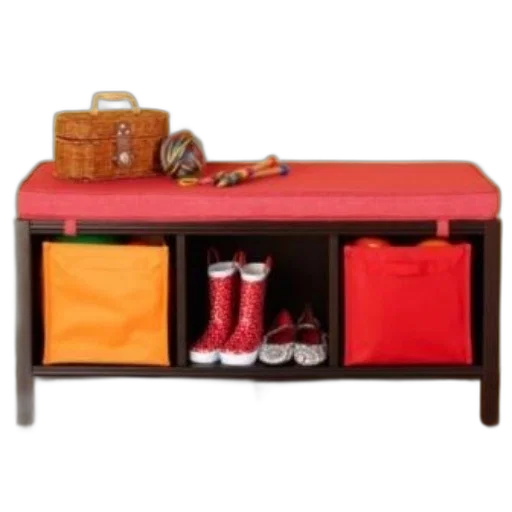 furniture, red, neon, colorful transparent PNG cut-out