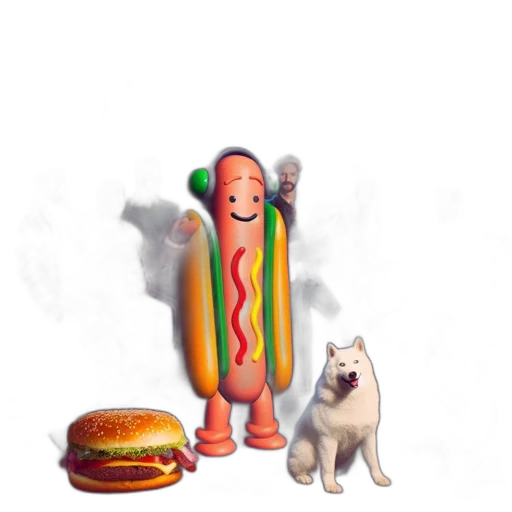 food, animal, creature, weapon transparent PNG cut-out