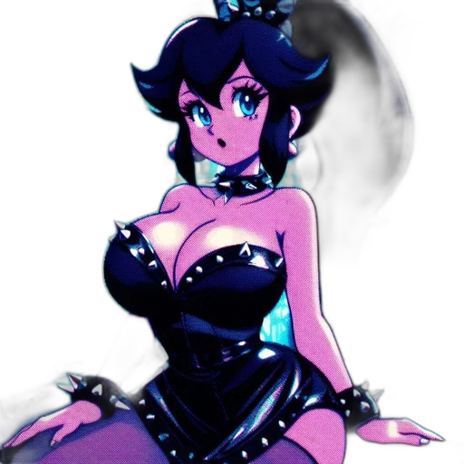dress, crown, concept art, cartoon transparent PNG cut-out