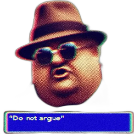 hat, robot, face, staff transparent PNG cut-out