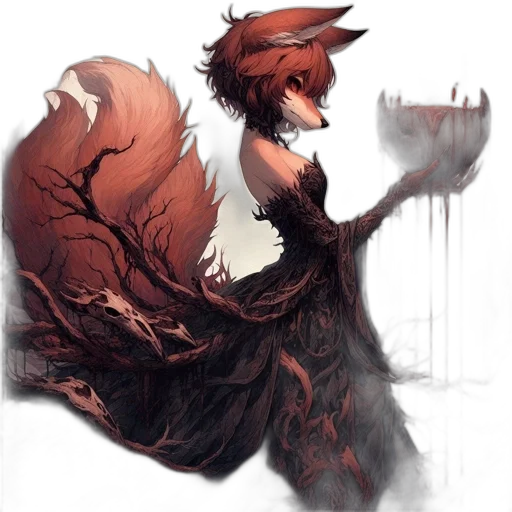 creature, dragon, dress, animal transparent PNG cut-out