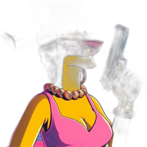 weapon, mask, staff, dress transparent PNG cut-out