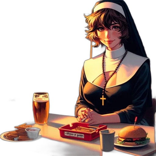 food, dress, concept art, pixel art transparent PNG cut-out