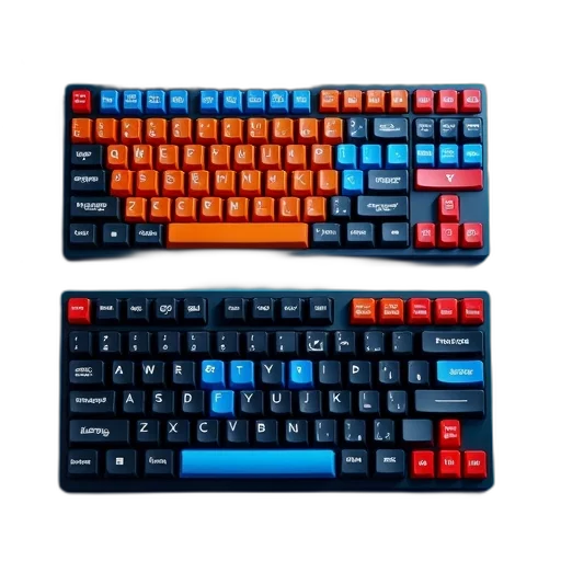 cyberpunk, 3d render, colorful, red transparent PNG cut-out