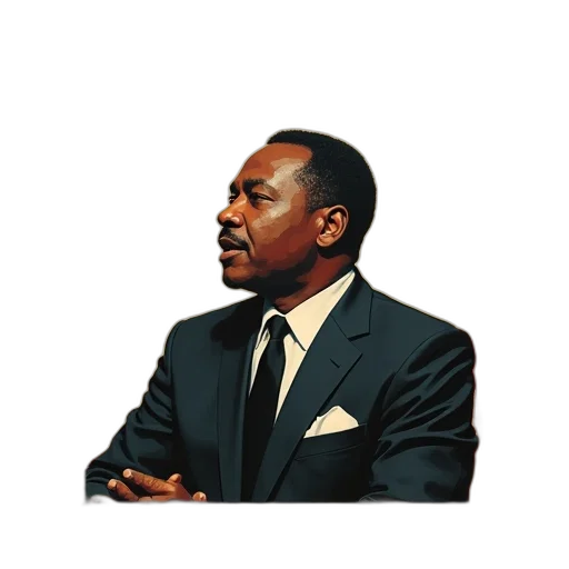 staff, martin, luther, speech transparent PNG cut-out
