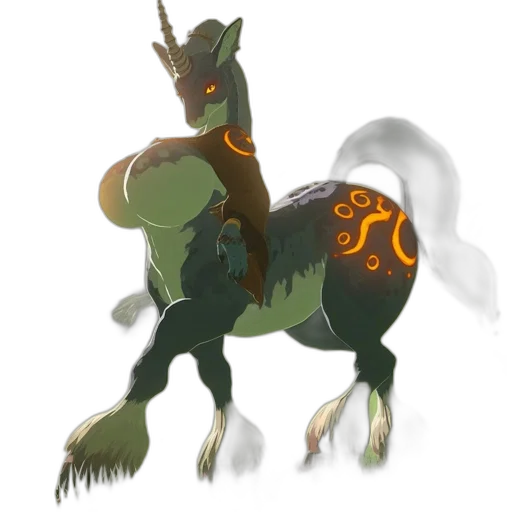 dragon, creature, animal, staff transparent PNG cut-out