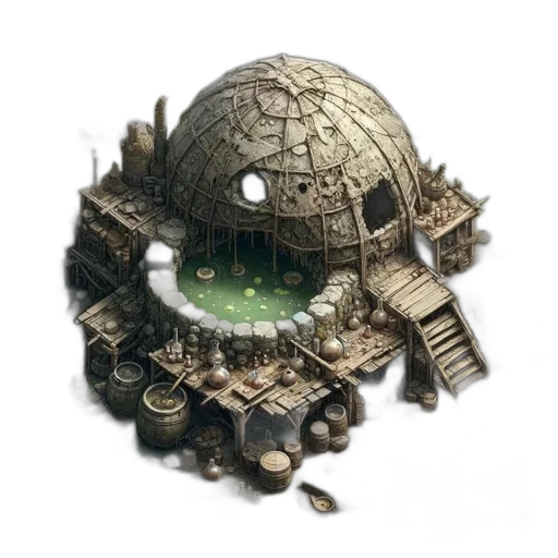 building, jewelry, concept art, 3d render transparent PNG cut-out