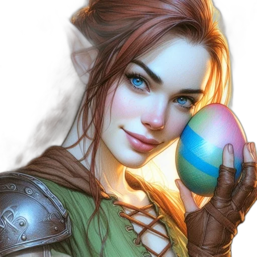fantasy art, photorealistic, concept art, comic book art transparent PNG cut-out