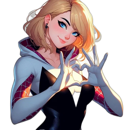 jacket, robot, weapon, staff transparent PNG cut-out