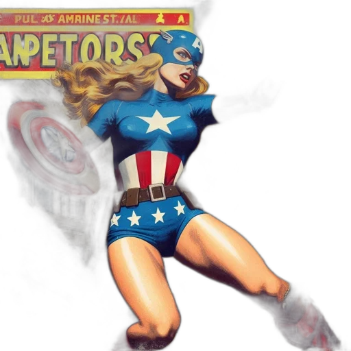 comic book art, concept art, cartoon, fantasy art transparent PNG cut-out
