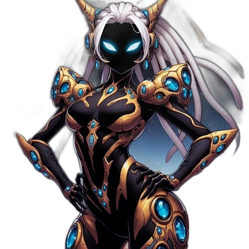 robot, mask, jewelry, weapon transparent PNG cut-out