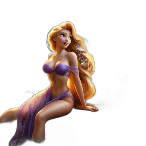 dress, fantasy art, concept art, cartoon transparent PNG cut-out