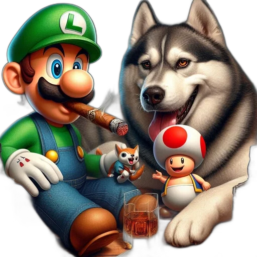 animal, pixel art, concept art, fantasy art transparent PNG cut-out