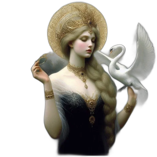 jewelry, hat, crown, staff transparent PNG cut-out