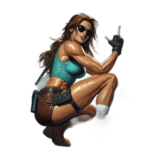 weapon, staff, comic book art, concept art transparent PNG cut-out