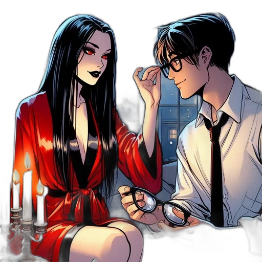comic book art, concept art, cartoon, anime transparent PNG cut-out