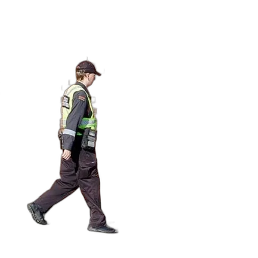 staff, jacket, robot, weapon transparent PNG cut-out