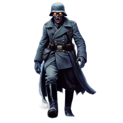 jacket, mask, staff, concept art transparent PNG cut-out