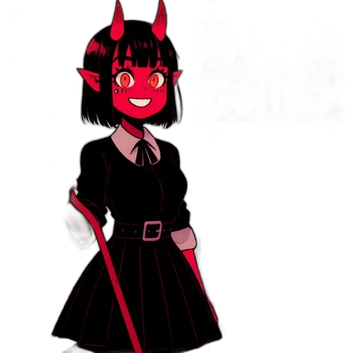 staff, creature, mask, dress transparent PNG cut-out