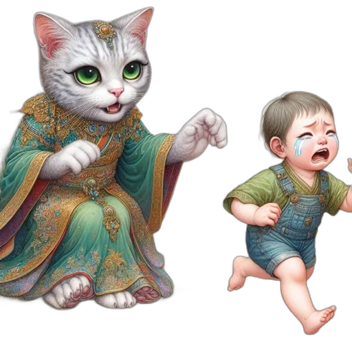 fantasy art, concept art, photorealistic, pixel art transparent PNG cut-out