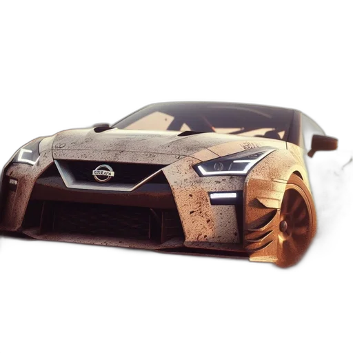 car, mask, weapon, animal transparent PNG cut-out