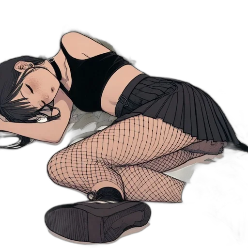shoes, dress, weapon, anime transparent PNG cut-out