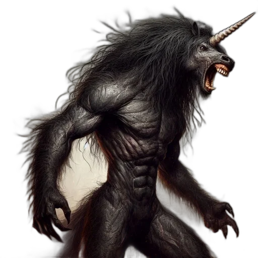 creature, animal, staff, concept art transparent PNG cut-out