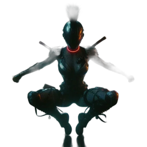 robot, staff, sword, weapon transparent PNG cut-out
