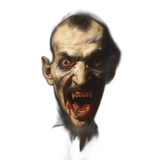 face, creature, mask, staff transparent PNG cut-out