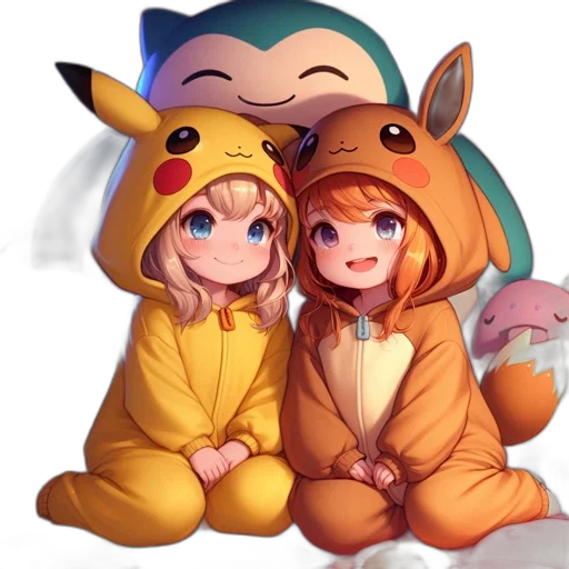 animal, hat, creature, anime transparent PNG cut-out