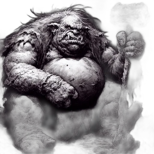 creature, concept art, fantasy art, photorealistic transparent PNG cut-out