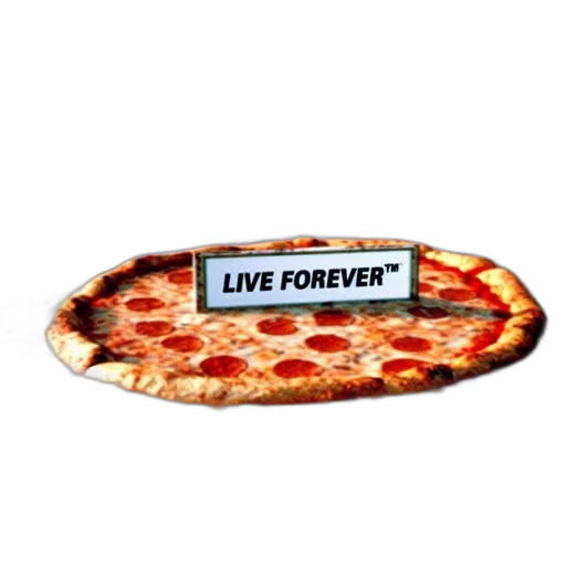 food, 3d render, floating, pizza transparent PNG cut-out