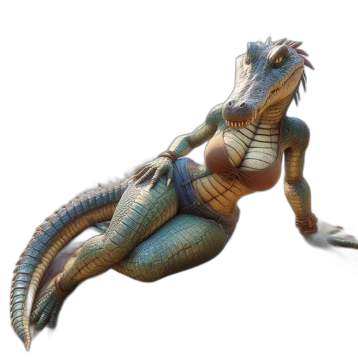 dragon, creature, animal, 3d render transparent PNG cut-out