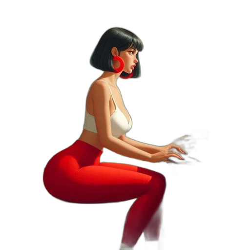concept art, fantasy art, pixel art, comic book art transparent PNG cut-out