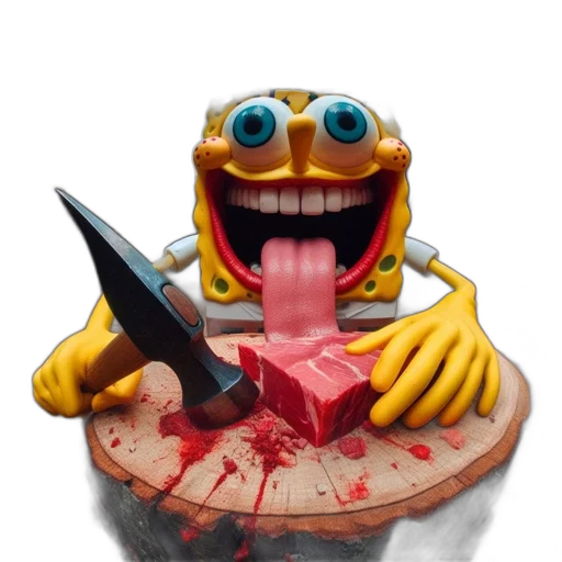 food, creature, staff, face transparent PNG cut-out