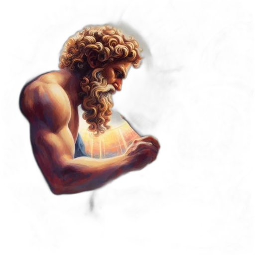 sword, hair, face, fantasy art transparent PNG cut-out